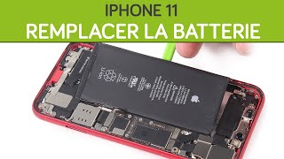 Comment remplacer la batterie iPhone 11 [upl. by Rosana]