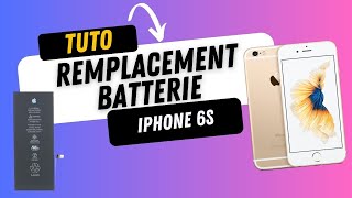 iPhone 6S  Comment remplacer la batterie [upl. by Bihas]