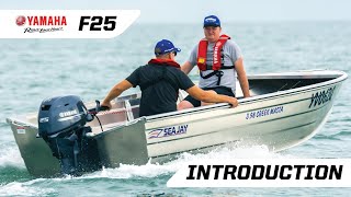 Introducing the New Generation Yamaha F25 FourStroke Outboard [upl. by Talya]