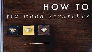 How To Fix Wood Scratches [upl. by Esdras212]