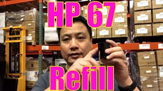 Refill HP 67 67XL Ink Cartridge  Part 1  Fundamentals [upl. by Ilat]