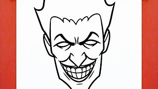 HOW TO DRAW THE JOKER [upl. by Arias]