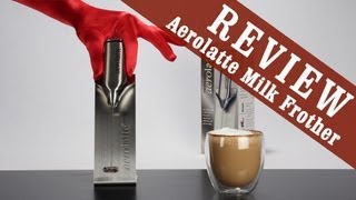 Aerolatte Milk Frother  Exclusive Review [upl. by Omrellug]