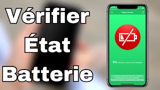 Comment Vérifier lÉtat de la Batterie de son iPhone iPad et Mac [upl. by Egwan]