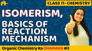 Organic Chemistry Class 11  Isomerism  Reaction Mechanism  CBSE NEET JEE [upl. by Suivatna]