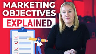 Marketing Objectives Explained  10 Examples [upl. by Traweek]