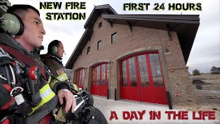 First 24 Hours in a New Fire Station  A Day in the Life [upl. by Fira]