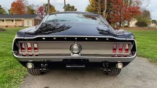 1967 Ford Mustang Fastback S Code 390 GT 4 Speed [upl. by Nerissa]