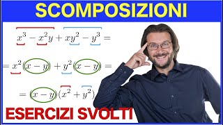 Scomposizioni di polinomi esercizi svolti [upl. by Rosinski]