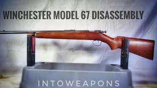 Winchester Model 67 Disassembly amp Shooting [upl. by Elene31]