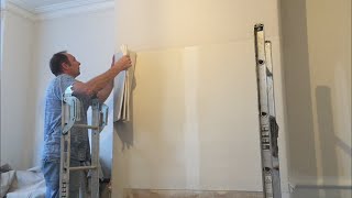 How to hang lining paper [upl. by Aehsat]