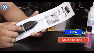 IKEA MILK FROTHER Review amp Battery Installation [upl. by Niki951]