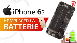 Comment changer la batterie de liPhone 6S   Tuto complet en français [upl. by Aeresed]