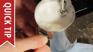 How to AutoFroth Milk for Lattes [upl. by Staal]