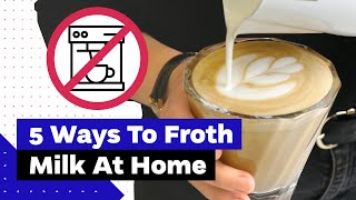 How To Froth Milk At Home Best Milk Frothers Review [upl. by Notyad981]