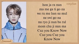 NCT U  Know Now Easy Lyrics [upl. by Yracaz]