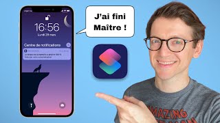 L’iPhone vous PRÉVIENT quand il a fini de CHARGER tuto [upl. by Oenire649]