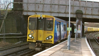 Half an Hour at 216  Birkenhead North Station 1022017  Class 507 508 terminus [upl. by Retsim]