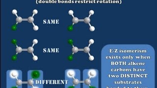 EZ Isomerism Explained [upl. by Notrem]