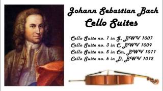 Johann Sebastian Bach  Cello suites in 432 Hz great for reading or studying [upl. by Esac148]